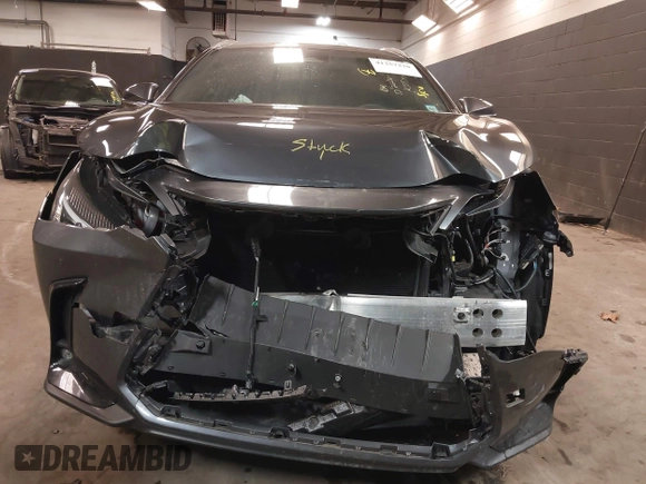 2023 Lexus NX with VIN 2T2GGCEZ4PC031301, listed as a IAAI auction lot 41357270 with 7,629 mi miles. Bid and sale history available at carsss.com. Image 6.