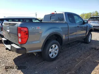 2021 Ford Ranger XL with VIN 1FTER1FH3MLD29200, listed as a Copart auction lot 54966495 with 38,096 mi miles and Salvage Title. Bid and sale history available at carsss.com. Image 3.
