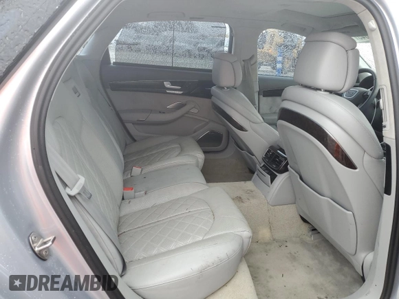 2015 Audi A8 L 4.0T with VIN WAU32AFD2FN019083, listed as a Copart auction lot 45976045 with 83,724 mi miles and Salvage Title. Bid and sale history available at carsss.com. Image 11.