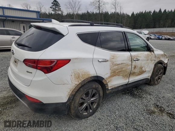 2014 Hyundai Santa Fe Sport with VIN 5XYZU3LB3EG229963, listed as a Copart auction lot 49635525 with 133,239 mi miles and Salvage Title. Bid and sale history available at carsss.com. Image 3.