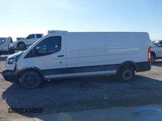 2022 Ford Transit Cargo with VIN 1FTYE1YG3NKA77243, listed as a IAAI auction lot 41231977 with 55,300 mi miles and . Bid and sale history available at DreamBid. Image 14.