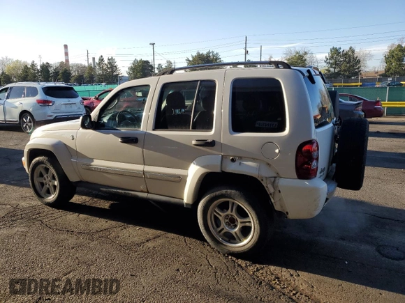 2006 Jeep Liberty Limited with VIN 1J4GL58K26W141211, listed as a Copart auction lot 52810035 with 192,000 mi miles and Non repairable. Bid and sale history available at DreamBid. Image 2.