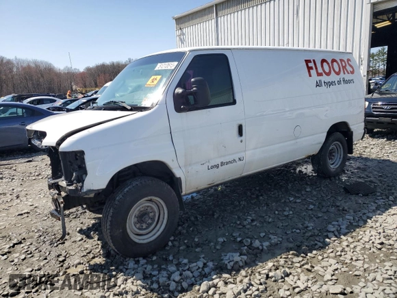 2011 Ford Econoline Cargo Commercial with VIN 1FTNE2EW2BDA57568, listed as a Copart auction lot 51213515 with 351,242 mi miles and Salvage Title. Bid and sale history available at carsss.com. Image 1.