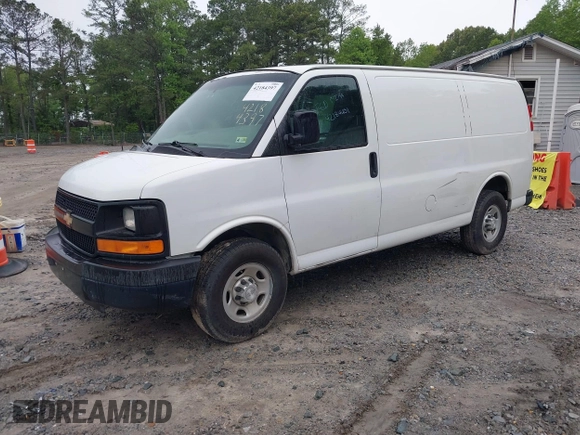 2014 Chevrolet Express Cargo with VIN 1GCWGFBA1E1210672, listed as a IAAI auction lot 42184397 with 174,364 mi miles and . Bid and sale history available at DreamBid. Image 18.