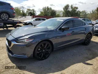 2021 Mazda 6 Grand Touring Reserve with VIN JM1GL1WYXM1616149, listed as a Copart auction lot 72136364 with 95,173 mi miles and Salvage Title. Bid and sale history available at DreamBid. Image 1.