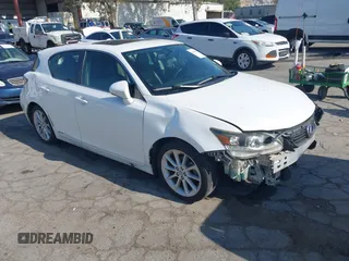 2012 Lexus CT 200h z VIN JTHKD5BH7C2064718, wystawiony jako IAAI lot #42140437 z przebiegiem 194 479 mil mil oraz . Historia ofert i sprzedaży dostępna na DreamBid. Obrazek 1.