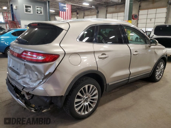 2015 Lincoln MKC with VIN 5LMCJ2A95FUJ45628, listed as a Copart auction lot 49174105 with 91,976 mi miles and Salvage Title. Bid and sale history available at carsss.com. Image 3.