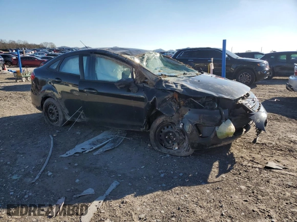 2012 Ford Fiesta S with VIN 3FADP4AJ2CM220663, listed as a Copart auction lot 47732315 with 78,554 mi miles and Salvage Title. Bid and sale history available at DreamBid. Image 4.
