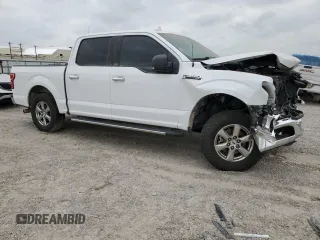 2018 Ford F-150 XL with VIN 1FTEW1CP6JKE23089, listed as a Copart auction lot 50148685 with 55,901 mi miles and Salvage Title. Bid and sale history available at carsss.com. Image 4.