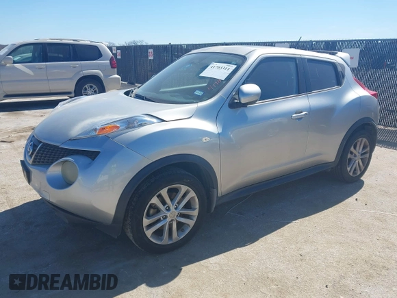 2011 Nissan Juke SL with VIN JN8AF5MR6BT018078, listed as a IAAI auction lot 41703311 with 167,963 mi miles. Bid and sale history available at carsss.com. Image 6.