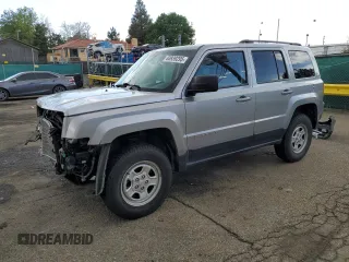2015 Jeep Patriot Sport with VIN 1C4NJRBB6FD338624, listed as a Copart auction lot 63939295 with 62,288 mi miles and Non repairable. Bid and sale history available at DreamBid. Image 1.