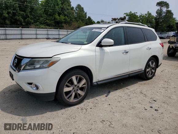 2013 Nissan Pathfinder SL z VIN 5N1AR2MM1DC600187, wystawiony jako Copart lot #58914495 z przebiegiem 140 792 mil mil oraz Czysty tytuł • Clean title. Historia ofert i sprzedaży dostępna na DreamBid. Obrazek 1.