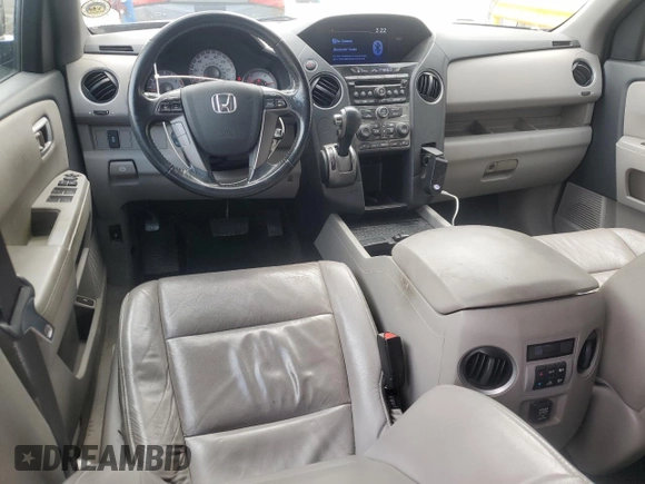 2014 Honda Pilot EX-L with VIN 5FNYF3H50EB018686, listed as a Copart auction lot 51441595 with 84,282 mi miles and Salvage Title. Bid and sale history available at DreamBid. Image 8.