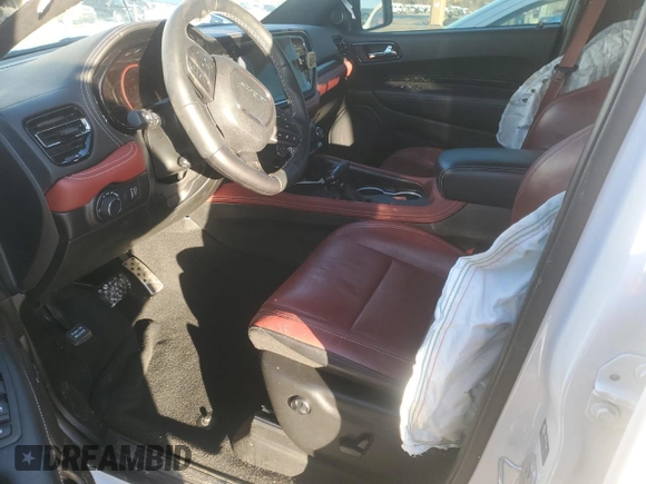 2024 Dodge Durango SRT Hellcat Premium с VIN 1C4SDJH9XRC138730, выставлен на аукционе Copart как лот 89128135 с пробегом 11 129 миль миль и Списание • Salvage title. История ставок и продаж доступна на DreamBid. Изображение 7.