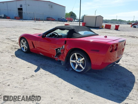 2005 Chevrolet Corvette with VIN 1G1YY34U755127969, listed as a IAAI auction lot 42188519 with 50,101 mi miles and . Bid and sale history available at DreamBid. Image 3.