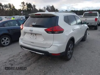 2017 Nissan Rogue SV with VIN 5N1AT2MV8HC825481, listed as a IAAI auction lot 41242184 with 102,727 mi miles. Bid and sale history available at carsss.com. Image 4.