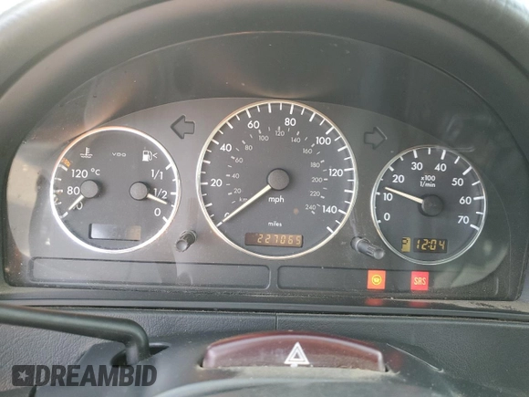 2003 Mercedes-Benz M-Class 3.7L with VIN 4JGAB57E33A451673, listed as a Copart auction lot 81540104 with 227,065 mi miles and Salvage Title. Bid and sale history available at carsss.com. Image 9.