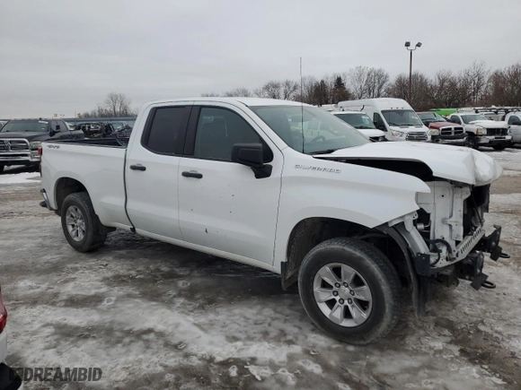 2019 Chevrolet Silverado 1500 Work Truck with VIN 1GCRYAEF2KZ291036, listed as a Copart auction lot 85116074 with 148,990 mi miles and Salvage Title. Bid and sale history available at carsss.com. Image 4.