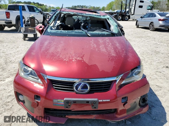 2012 Lexus CT 200h z VIN JTHKD5BH8C2094830, wystawiony jako Copart lot #52310905 z przebiegiem Nie podano mil oraz Czysty tytuł • Clean title. Historia ofert i sprzedaży dostępna na DreamBid. Obrazek 5.