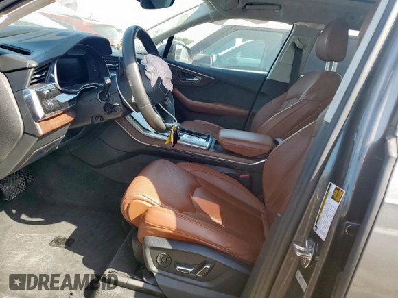 2020 Audi Q7 Prestige with VIN WA1VXAF74LD008654, listed as a Copart auction lot 50490785 with 65,868 mi miles and Salvage title. Bid and sale history available at DreamBid. Image 7.