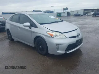 2012 Toyota Prius One with VIN JTDKN3DU6C5444029, listed as a IAAI auction lot 41895206 with 162,843 mi miles. Bid and sale history available at carsss.com. Image 1.