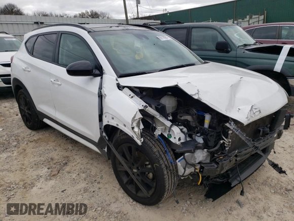 2019 Hyundai Tucson Ultimate z VIN KM8J3CAL0KU964871, wystawiony jako Copart lot #69116901 z przebiegiem 53 683 mil mil oraz . Historia ofert i sprzedaży dostępna na DreamBid. Obrazek 1.