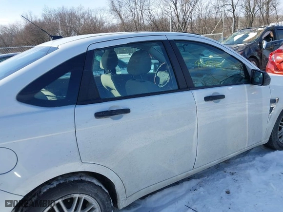 2008 Ford Focus SE with VIN 1FAHP35N88W167354, listed as a IAAI auction lot 41609802 with NaN miles. Bid and sale history available at carsss.com. Image 13.