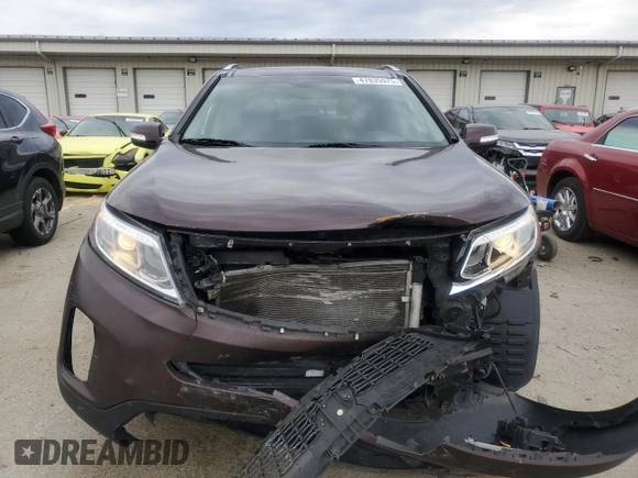 2014 Kia Sorento EX with VIN 5XYKUDA7XEG452703, listed as a Copart auction lot 47835975 with 155,333 mi miles and Salvage title. Bid and sale history available at DreamBid. Image 5.