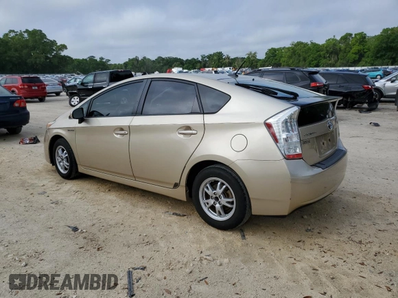 2011 Toyota Prius I with VIN JTDKN3DU1B1397479, listed as a Copart auction lot 51292945 with 211,206 mi miles and Salvage Title. Bid and sale history available at carsss.com. Image 2.