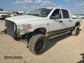 2007 Dodge Ram 2500 SLT with VIN 3D7KS29C47G733997, listed as a Copart auction lot 73201554 with 0 mi miles and Salvage Title. Bid and sale history available at carsss.com. Image 1.