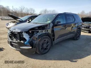 2023 Chevrolet Traverse LS with VIN 1GNEVFKWXPJ196519, listed as a Copart auction lot 48565805 with 26,113 mi miles and Salvage Title. Bid and sale history available at carsss.com. Image 1.