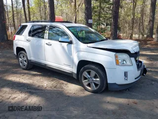 2015 GMC Terrain SLT with VIN 2GKALSEK8F6324089, listed as a IAAI auction lot 41897875 with 124,919 mi miles. Bid and sale history available at carsss.com. Image 1.