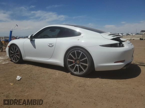 2014 Porsche 911 Carrera S z VIN WP0AB2A95ES120721, wystawiony jako Copart lot #56968235 z przebiegiem 10 287 mil mil oraz Nie do naprawy • Non repairable. Historia ofert i sprzedaży dostępna na DreamBid. Obrazek 2.