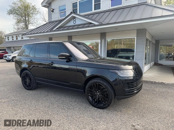 2019 Land Rover Range Rover HSE with VIN SALGS2SV5KA528460, listed as a Copart auction lot 56175975 with 122,951 mi miles and Clean Title. Bid and sale history available at DreamBid. Image 1.