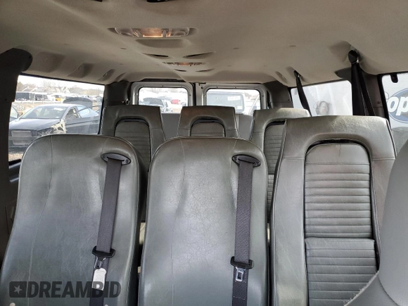 2014 Ford Econoline Cargo Commercial with VIN 1FTNE2EL3EDA87107, listed as a Copart auction lot 45336725 with 205,547 mi miles and Salvage title. Bid and sale history available at DreamBid. Image 10.