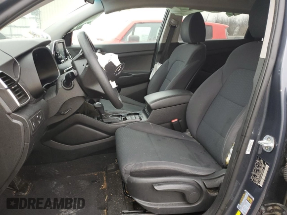 2019 Hyundai Tucson SE with VIN KM8J2CA46KU000559, listed as a Copart auction lot 45143875 with 0 mi miles and Salvage Title. Bid and sale history available at carsss.com. Image 7.