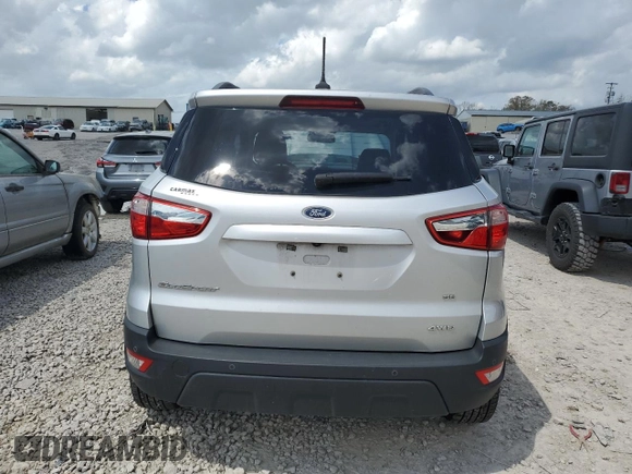 2019 Ford EcoSport SE z VIN MAJ6S3GL4KC308933, wystawiony jako Copart lot #51759925 z przebiegiem 137 584 mil mil oraz Szkoda całkowita • Salvage title. Historia ofert i sprzedaży dostępna na DreamBid. Obrazek 6.