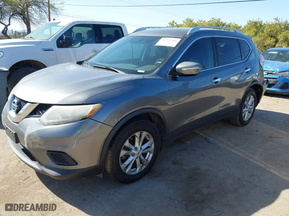 2015 Nissan Rogue S with VIN KNMAT2MT3FP560106, listed as a IAAI auction lot 41977481 with 125,995 mi miles. Bid and sale history available at carsss.com. Image 18.