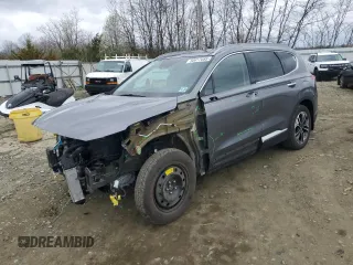 2019 Hyundai Santa Fe Ultimate with VIN 5NMS5CAA1KH126034, listed as a Copart auction lot 50917085 with 44,982 mi miles and Salvage Title. Bid and sale history available at carsss.com. Image 1.