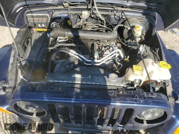 2006 Jeep Wrangler Unlimited LWB with VIN 1J4FA44S56P722617, listed as a Copart auction lot 50747255 with 64,172 mi miles and Salvage Title. Bid and sale history available at carsss.com. Image 12.