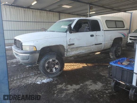 2001 Dodge Ram 2500 with VIN 3B7KF23691G713303, listed as a Copart auction lot 87203334 with 285,440 mi miles and Salvage Title. Bid and sale history available at carsss.com. Image 1.