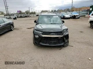 2022 Chevrolet TrailBlazer RS with VIN KL79MUSL5NB117897, listed as a Copart auction lot 51326855 with 42,125 mi miles and Salvage Title. Bid and sale history available at DreamBid. Image 10.