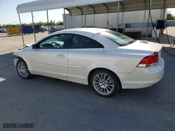 2007 Volvo C70 with VIN YV1MC68237J022963, listed as a Copart auction lot 51947535 with 160,258 mi miles and Salvage Title. Bid and sale history available at carsss.com. Image 2.