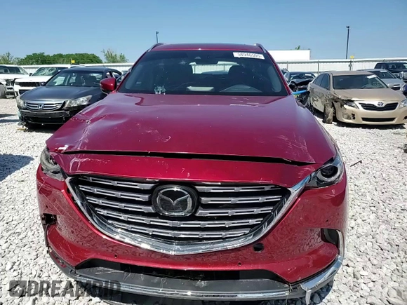 2021 Mazda CX-9 Signature with VIN JM3TCBEY6M0508470, listed as a Copart auction lot 58946505 with 36,130 mi miles and Salvage title. Bid and sale history available at DreamBid. Image 15.