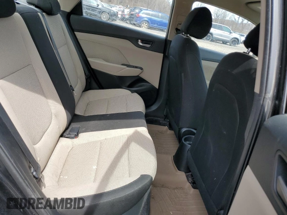 2018 Hyundai Accent SE with VIN 3KPC24A37JE033710, listed as a Copart auction lot 52130895 with 156,921 mi miles and Clean Title. Bid and sale history available at carsss.com. Image 10.