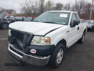2008 Ford F-150 XL with VIN 1FTRF12248KB43592, listed as a IAAI auction lot 42026199 with 121,299 mi miles. Bid and sale history available at carsss.com. Image 6.