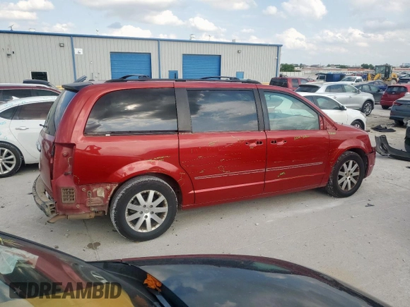 2008 Chrysler Town & Country Touring with VIN 2A8HR54P68R115953, listed as a Copart auction lot 55044125 with 184,457 mi miles and Salvage Title. Bid and sale history available at DreamBid. Image 3.