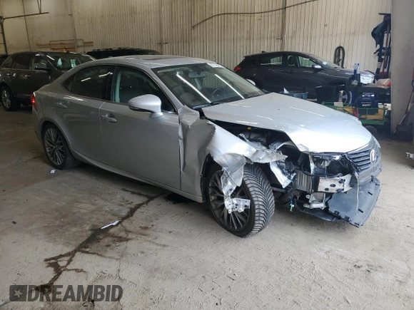 2014 Lexus IS 250 with VIN JTHCF1D23E5004937, listed as a Copart auction lot 55245465 with 120,894 mi miles and Salvage title. Bid and sale history available at DreamBid. Image 4.