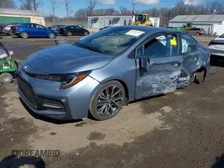 2022 Toyota Corolla SE with VIN 5YFS4MCE2NP133089, listed as a IAAI auction lot 41583983 with 22,260 mi miles. Bid and sale history available at carsss.com. Image 17.