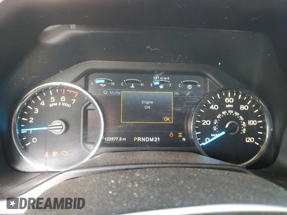 2016 Ford F-150 XLT с VIN 1FTEW1EP0GFC67422, выставлен на аукционе Copart как лот 60506315 с пробегом 122 577 миль миль и Списание • Salvage title. История ставок и продаж доступна на DreamBid. Изображение 9.